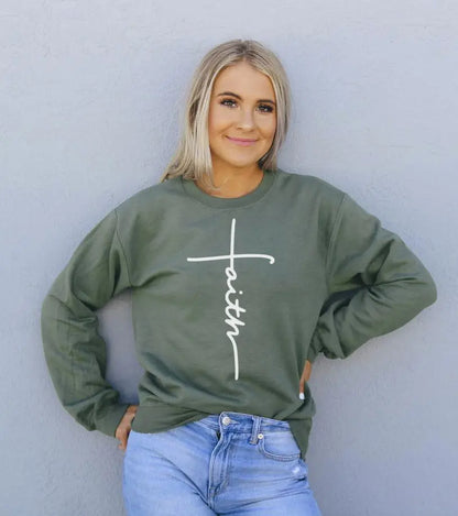 Faith Sweatshirt Online Clothing