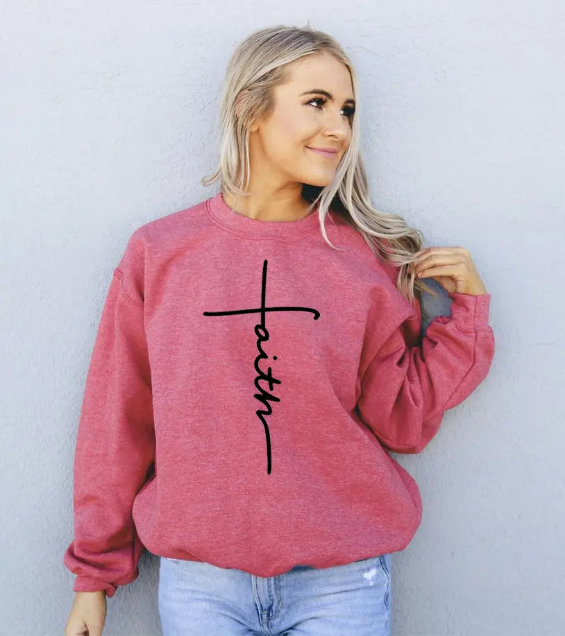 Faith Sweatshirt Online Clothing