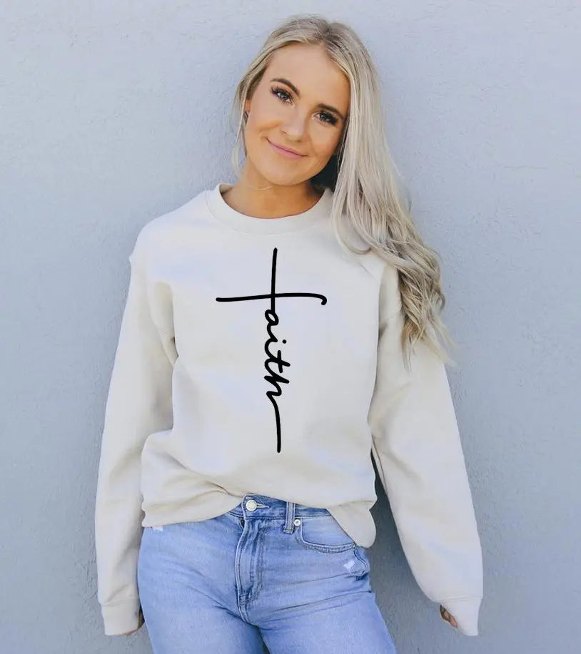 Faith Sweatshirt Online Clothing
