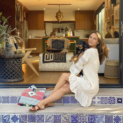 PARADISO MINI DRESS - NATURAL Online Clothing