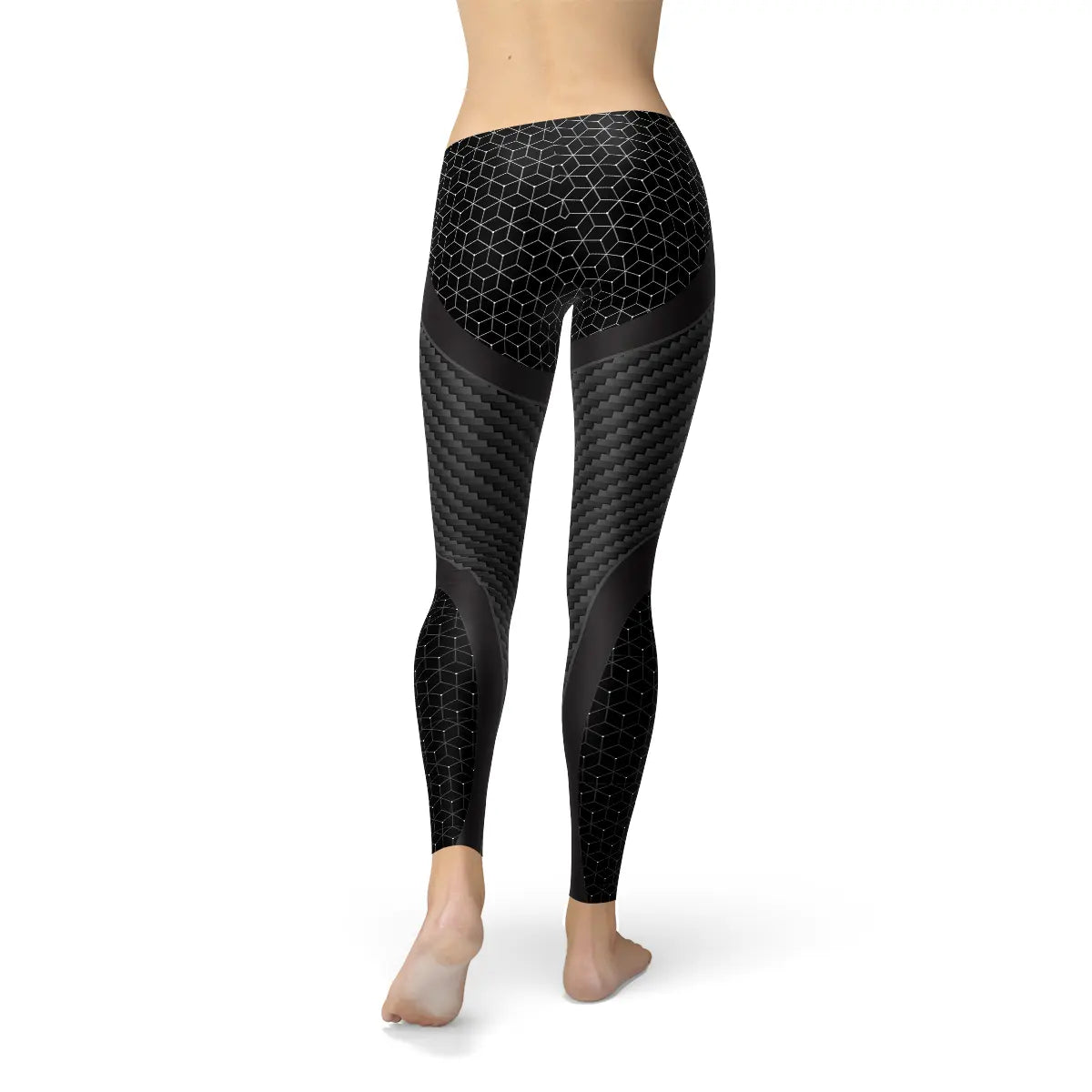 Womens Carbon Fiber Sports Leggings Online Clothing